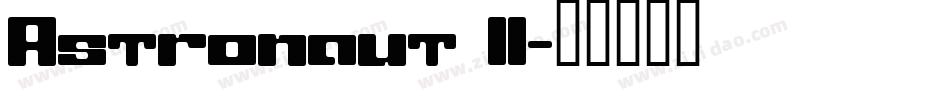 Astronaut II字体转换